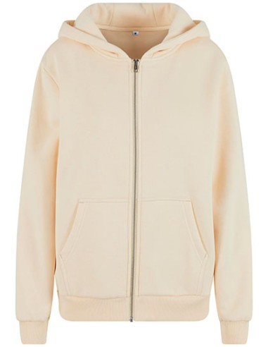 BUI-BY290-Ladies Fluffy Zip Hoody